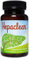 Hepaclear liver-support bottle with vegan, non-GMO formula for daily care