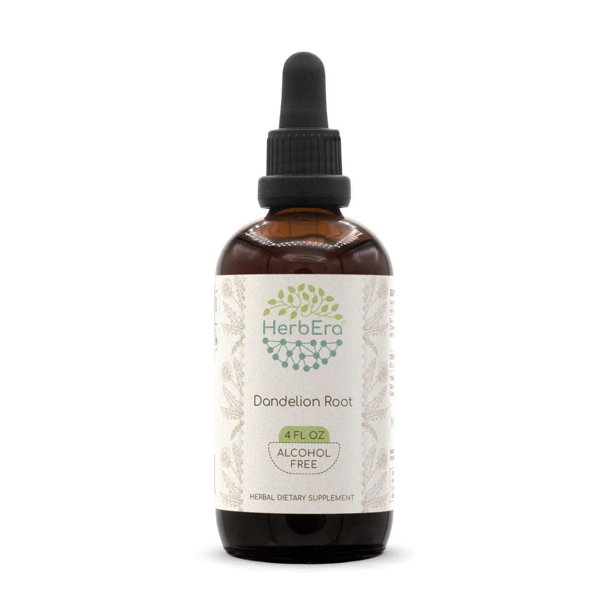 HerbEra dandelion root tincture bottle for daily wellness routines