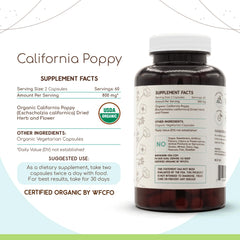 HerbEra dried California Poppy flowers showing natural herb quality