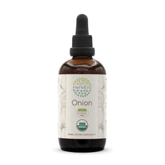 HerbEra Onion B120 tincture bottle pour, alcohol-free extract for clean herbal support