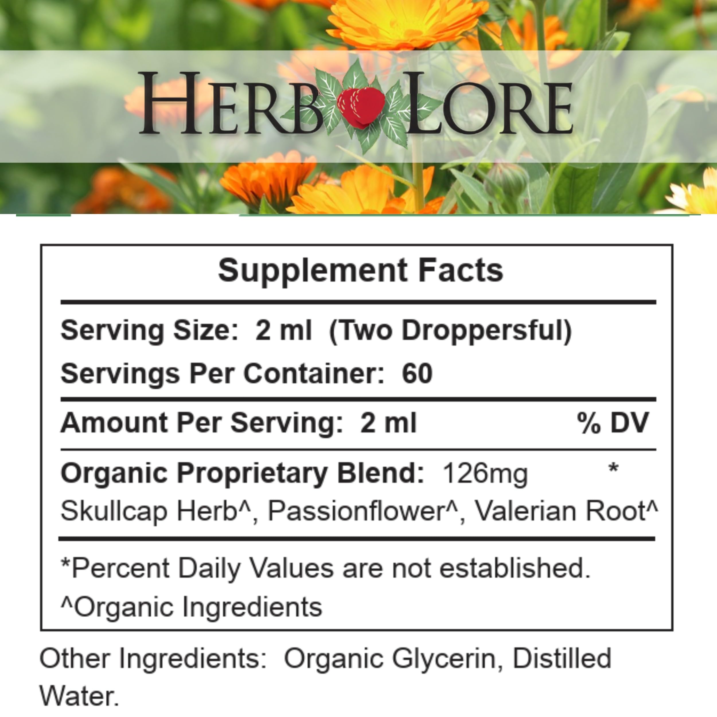Herb Lore GoodNight tincture alcohol-free for pure sleep support