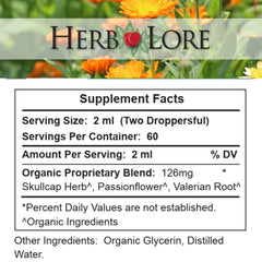 Herb Lore GoodNight tincture alcohol-free for pure sleep support
