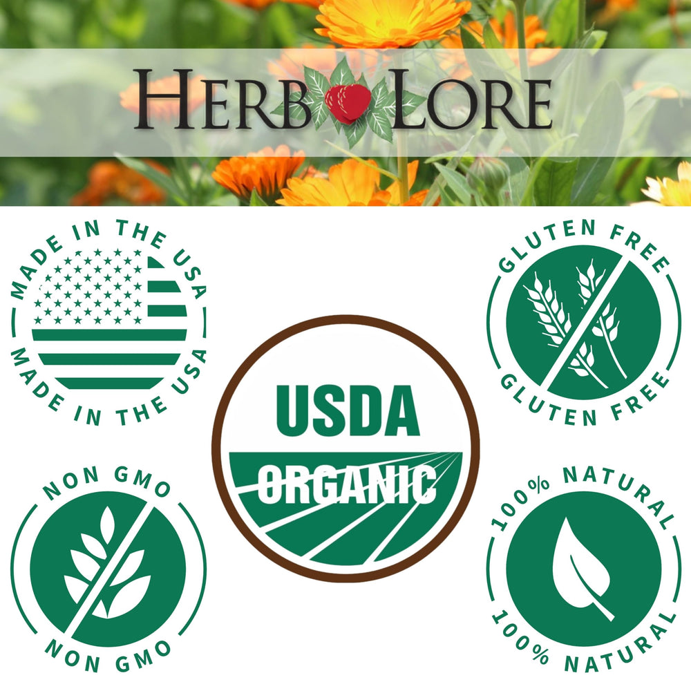 Herb Lore GoodNight tincture dropper showing easy under-tongue application.