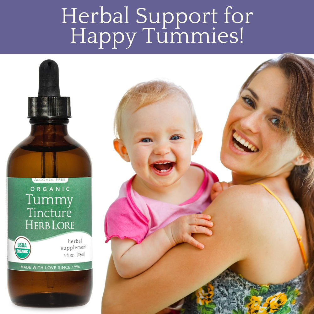 Herb Lore organic-herbs-ingredients image spotlights anise fennel dill catnip chamomile.