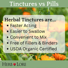 Herb Lore Shatavari tincture glass bottle ready for daily use