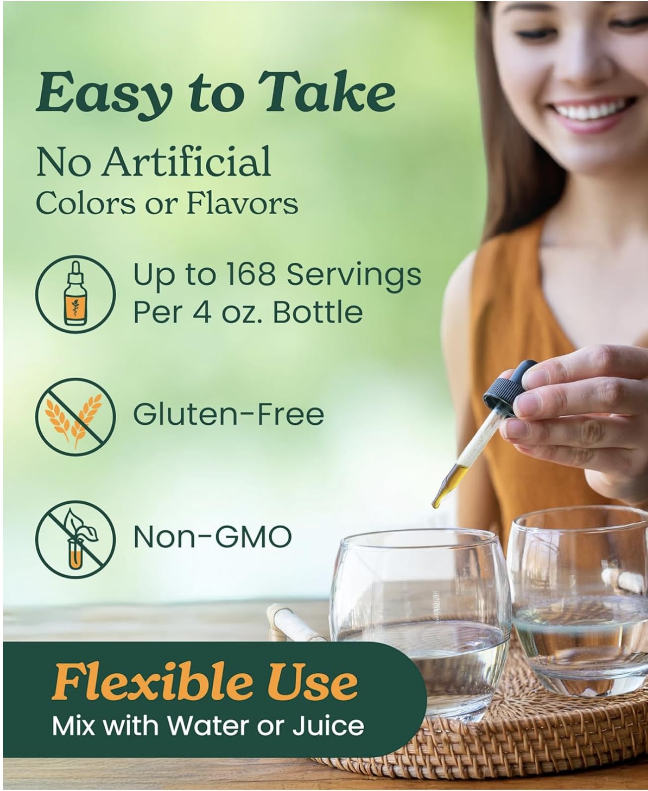 Herb Pharm Ashwagandha bottle front label indicating vegan and gluten-free formula.