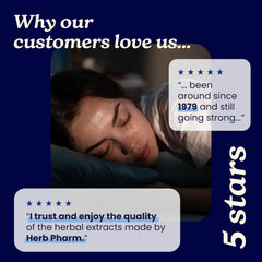 Herb Pharm certified organic seal signals quality and purity.