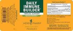Herb Pharm Daily Immune Builder bottle ready for daily routine.