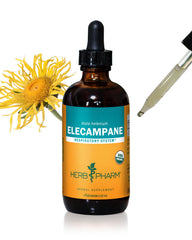 Herb Pharm Elecampane extract bottle for easy daily dosing