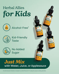 Body weight dosing chart for Herb Pharm Kids Immune Fortifier