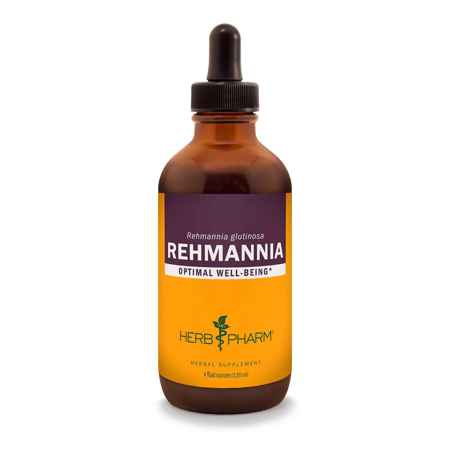 Herb Pharm Rehmannia Liquid Extract bottle for convenient daily tincture use