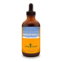 Herb Pharm Sarsaparilla liquid extract bottle pour supports detox routines