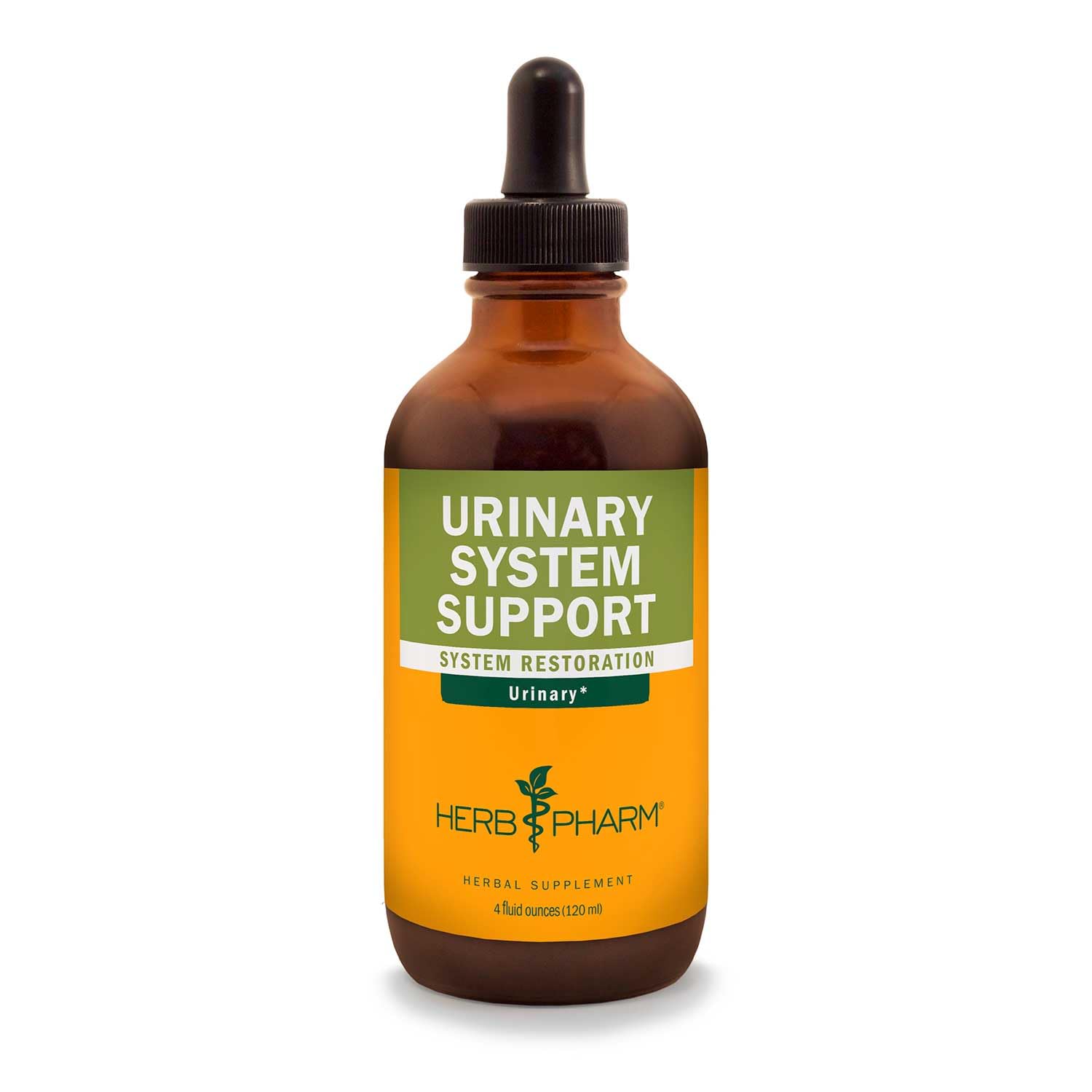 Herb Pharm Urinary System Support bottle for healthy urinary function.