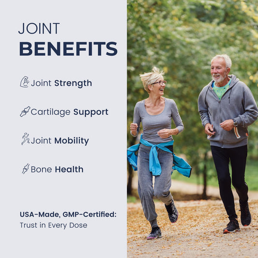 HERB PURE Joint Complex capsules close-up highlighting convenient daily use