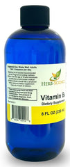 8 oz Herb-Science B6 Drops bottle cap close-up signals long-lasting supply.