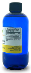 Pouring Herb-Science Vitamin B5 demonstrates fast absorption into a glass