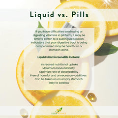 Herb-Science Riboflavin Drops label close-up highlighting vegan-friendly non alcoholic vitamin B2 for daily wellness
