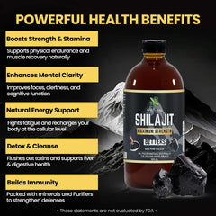 Herb To Body Shilajit Bitter liquid in tea demonstrates easy daily integration