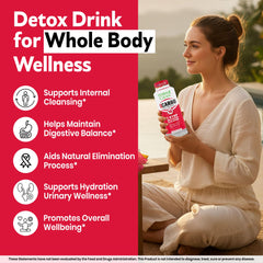 Herbal Clean Qcarbo16 tropical packaging indicating convenient daily detox