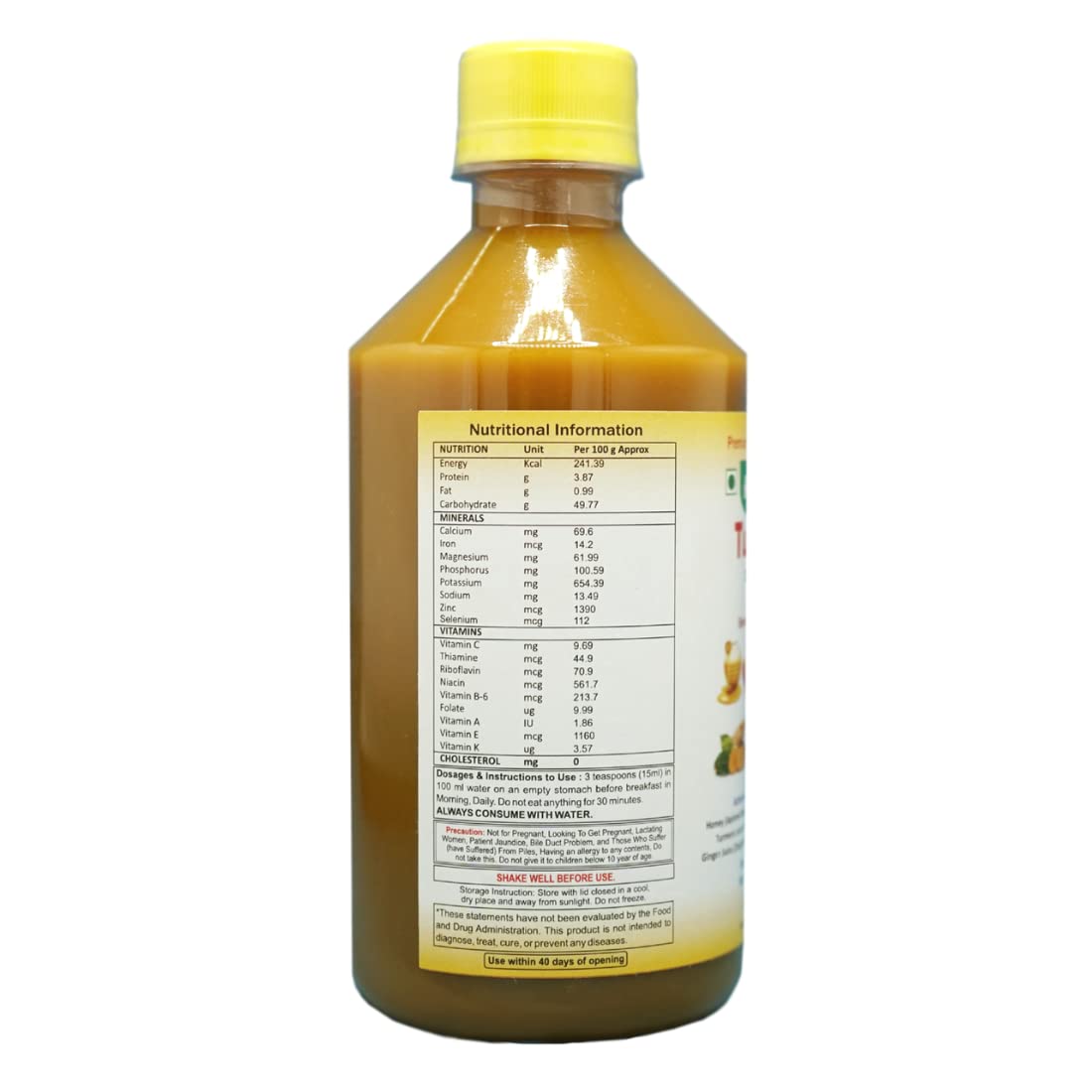 Herbal Daily ginger turmeric capsules close-up promoting immune support and vitality.