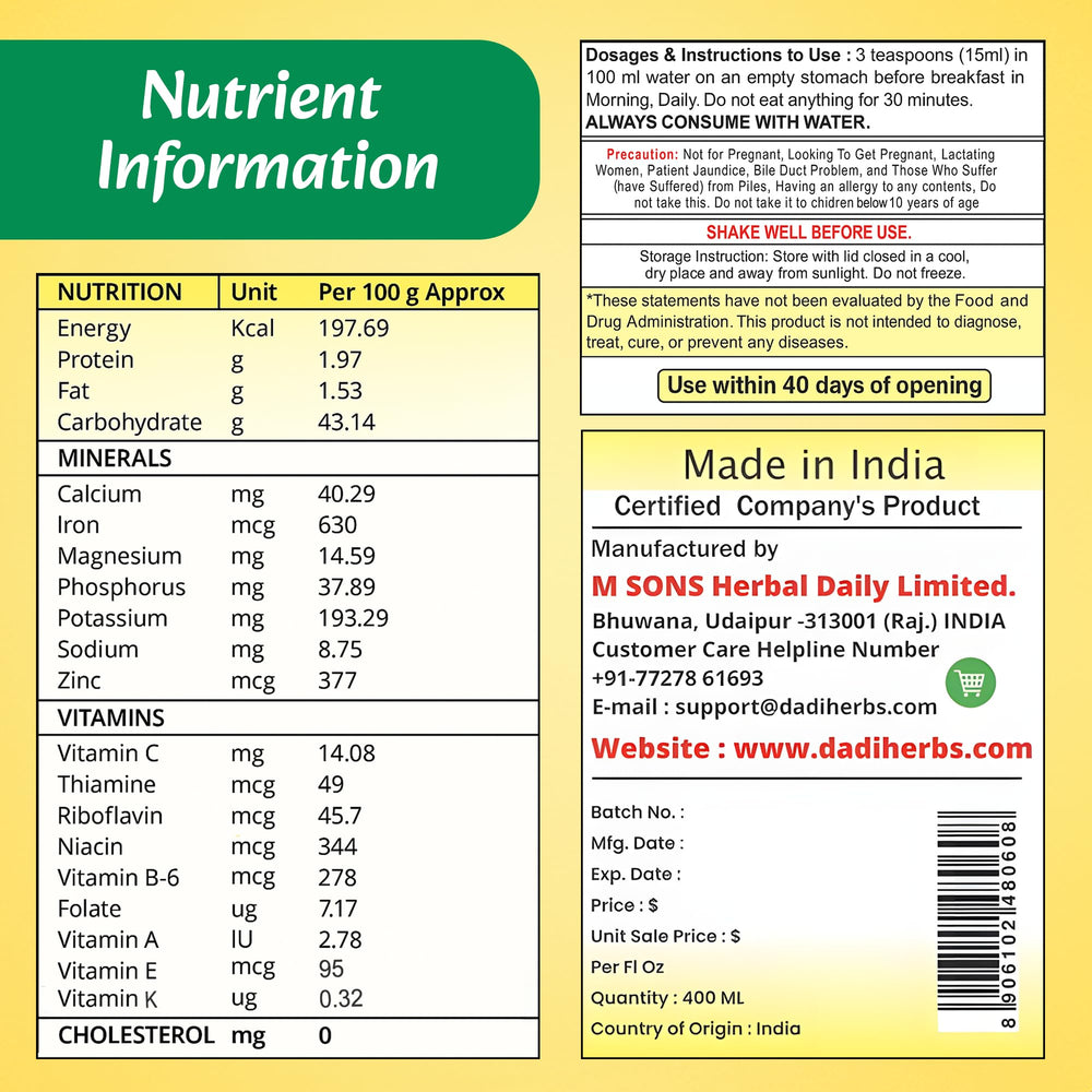 HERBAL DAILY label close-up emphasizing convenient heart health support
