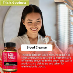 Herbal Goodness capsule illustrates digestive enzyme blend for comfort.