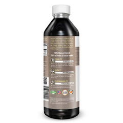Herbal Goodness liquid silica drops landing in a glass