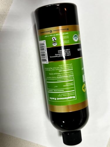 Herbal Goodness Made in USA stamp beside bottle