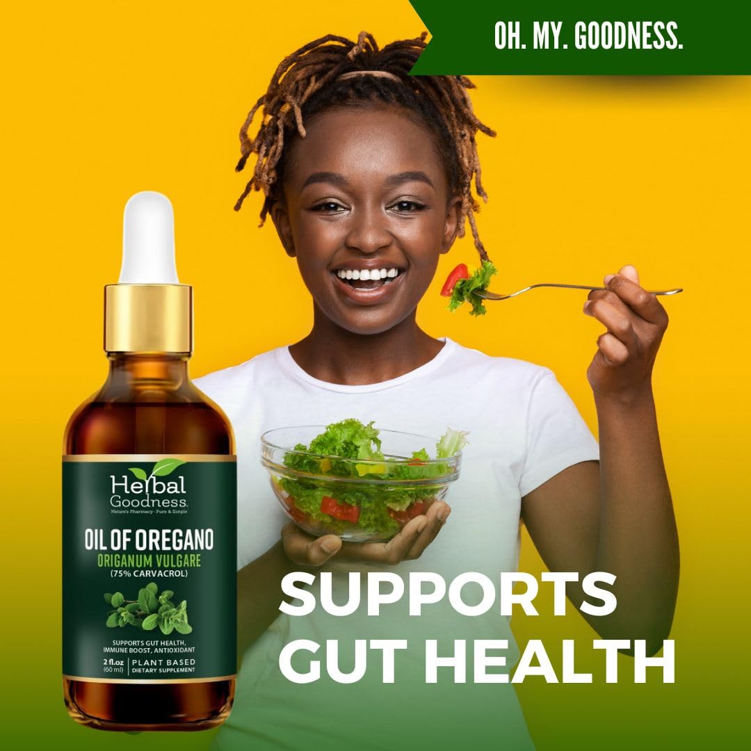 Oregano oil and olive oil infusion by Herbal Goodness in a single bottle for absorption.
