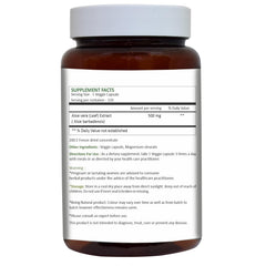 Herbal Hills Aloe Vera Capsules packaging highlights purity and value