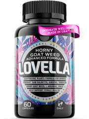 HERBAL HOT Horny Goat Weed Women bottle for daily vitality support.