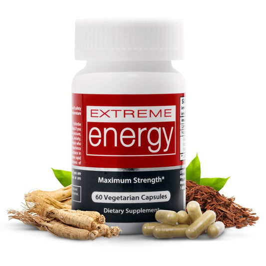 Herbal Nitro extreme energy bottle for sustained focus and daily stamina.