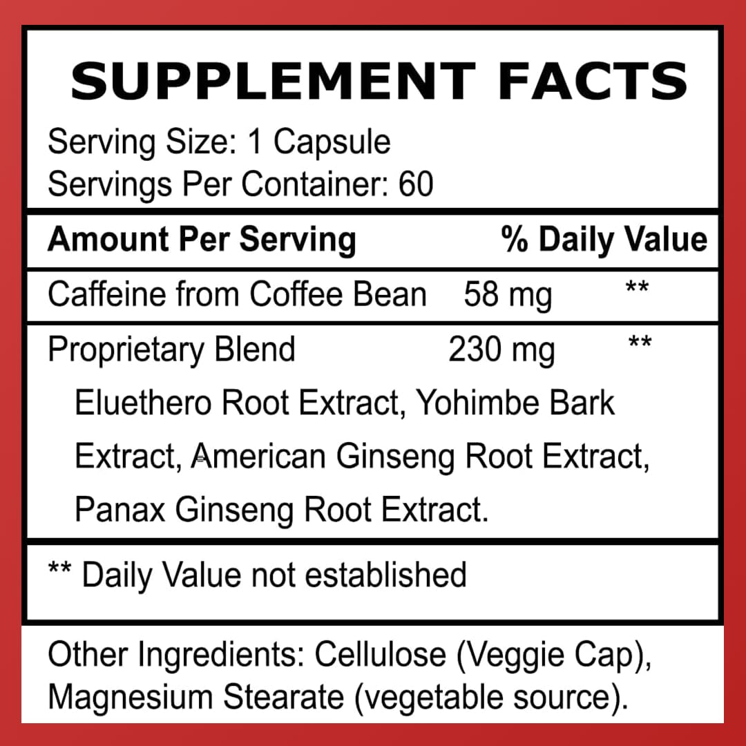 Herbal Nitro label detail emphasizes clean, natural ingredients.