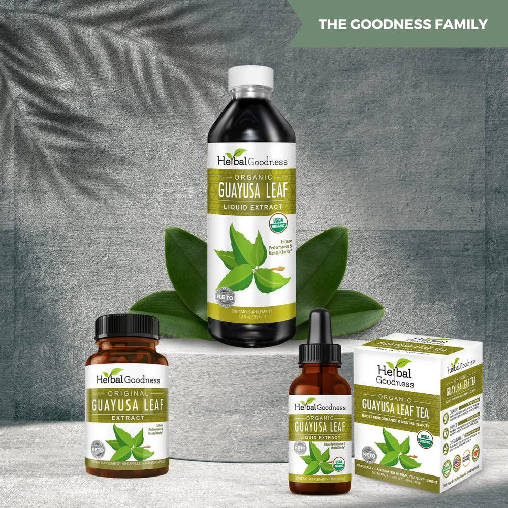 Herbal Papaya Guayusa used in smoothies for a convenient boost.