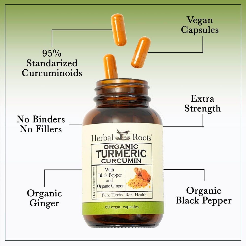 Herbal Roots organic ginger and black pepper blend image