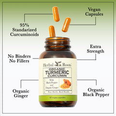 Herbal Roots organic ginger and black pepper blend image