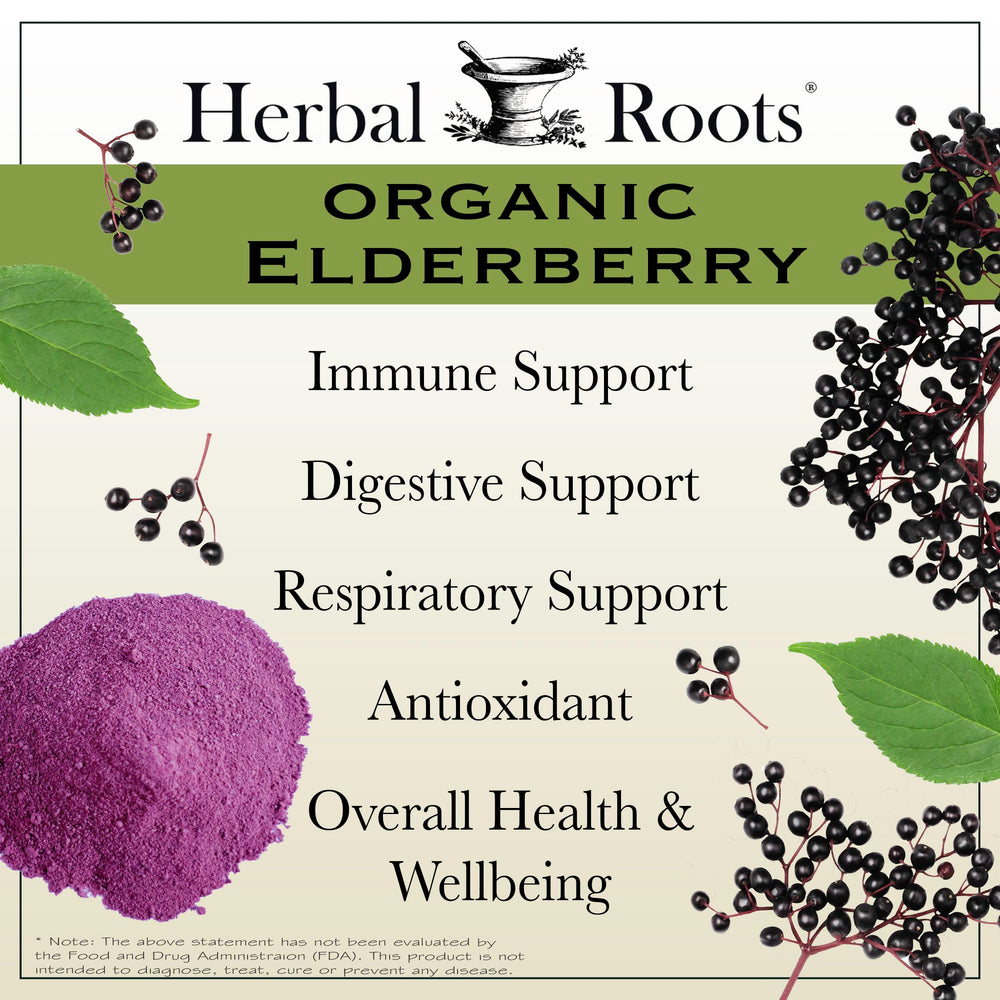 Herbal Roots Vegan capsules packfront highlighting no binders or fillers