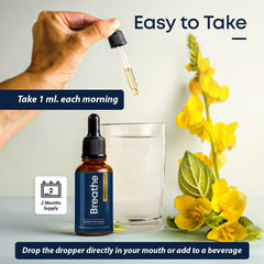 Herbal Tea Therapy BREATHE ingredients preview shows herbal blend