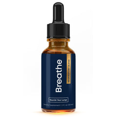 Herbal Tea Therapy BREATHE drops pour suggests convenient daily lung support
