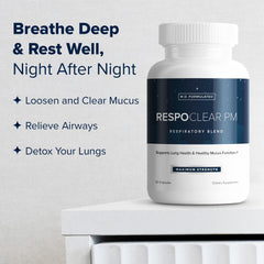 Mullein leaf and botanicals featured in RespoClear PM formula.