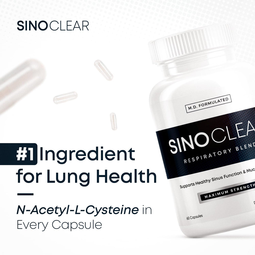SinoClear quality seal indicating third-party testing and purity.