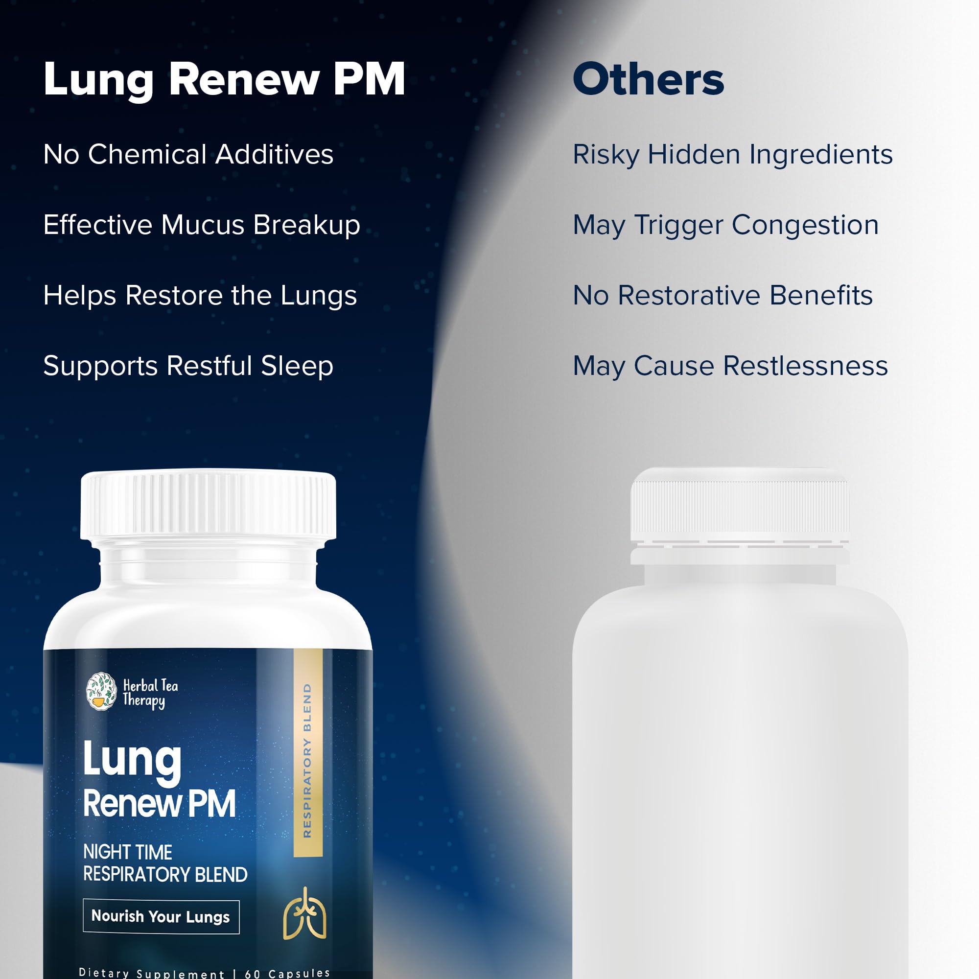 Herbal Tea Therapy sleep scene hints at a calm night and easier breathing.