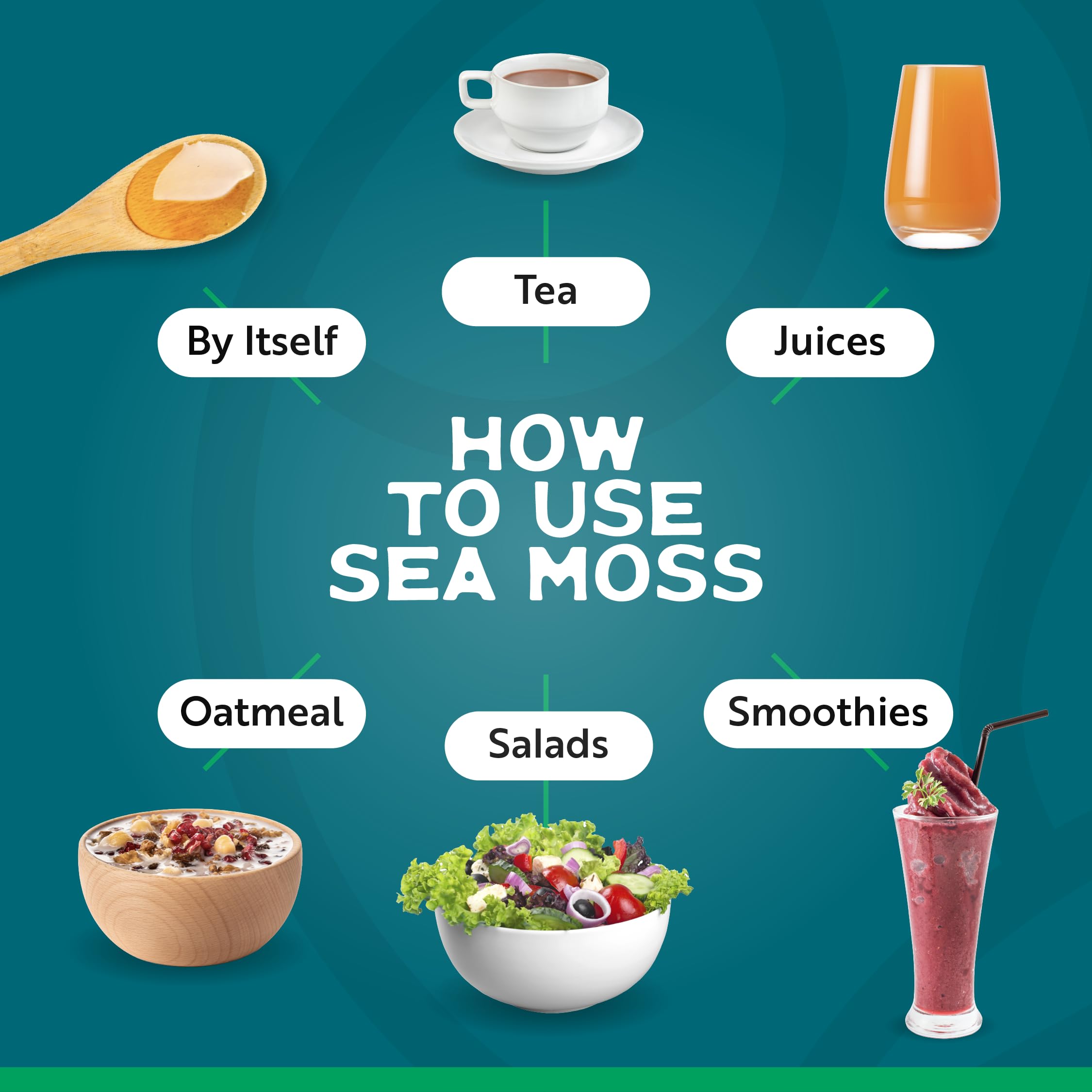 Herbal Vineyards Gold Sea Moss gel prep in progress.