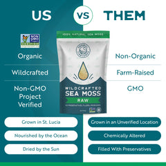 Herbal Vineyards Organic label confirms non-GMO and purity.
