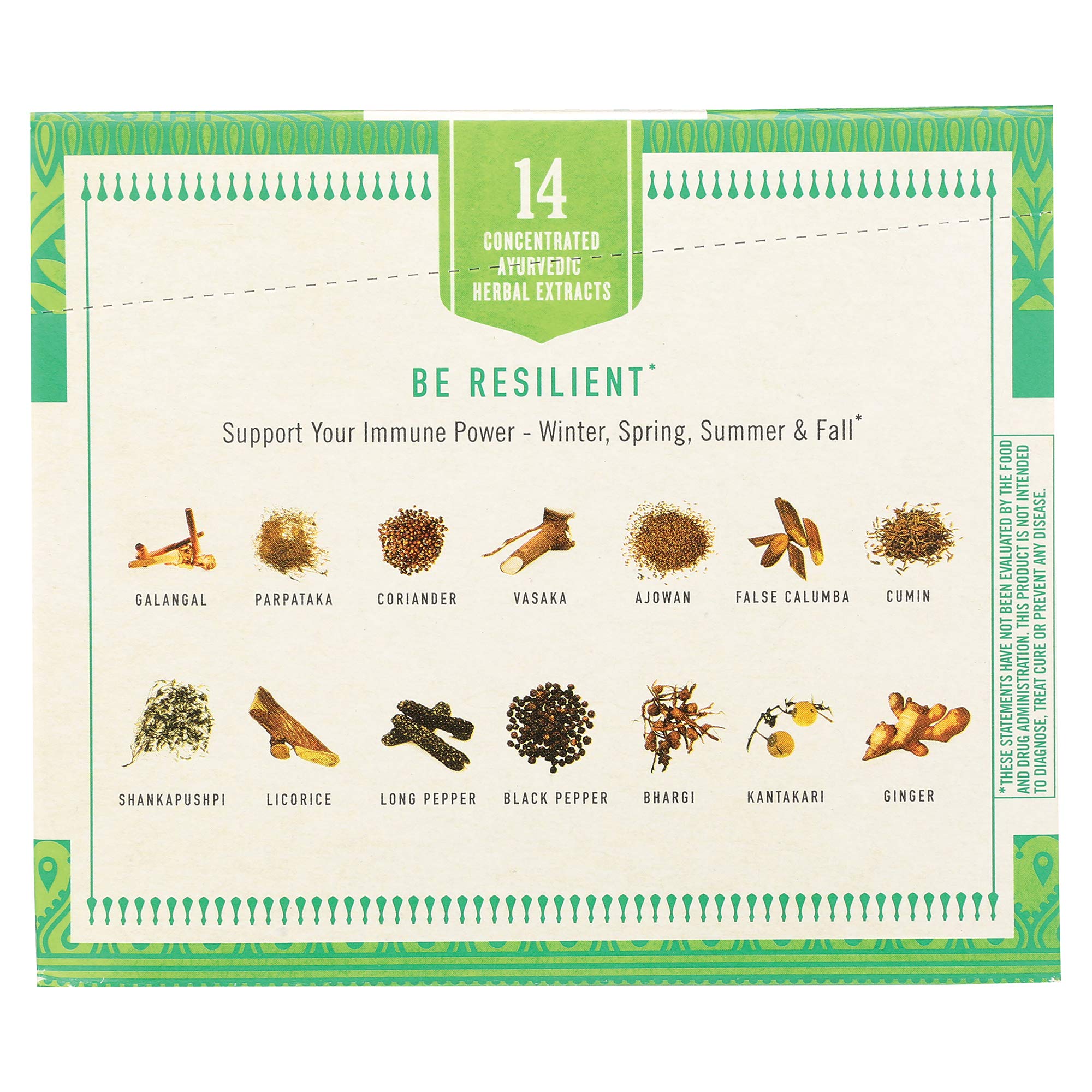 Herbal ZAP box packaging highlighting sustainable production.