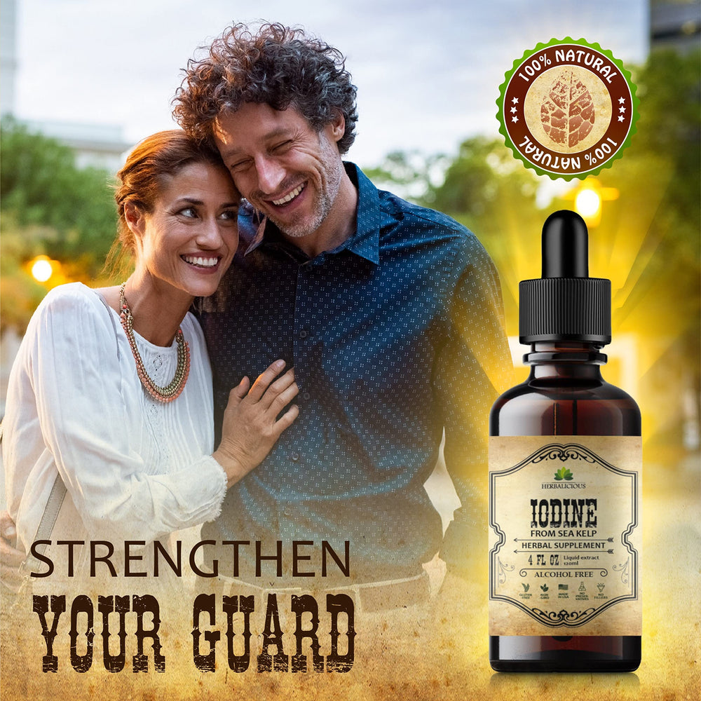 HERBALICIOUS iodine drops energy-focus scene illustrates daily usability.