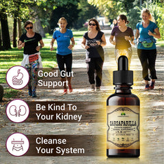HERBALICIOUS Sarsaparilla Extract dropper—precise dosing for ritual use.