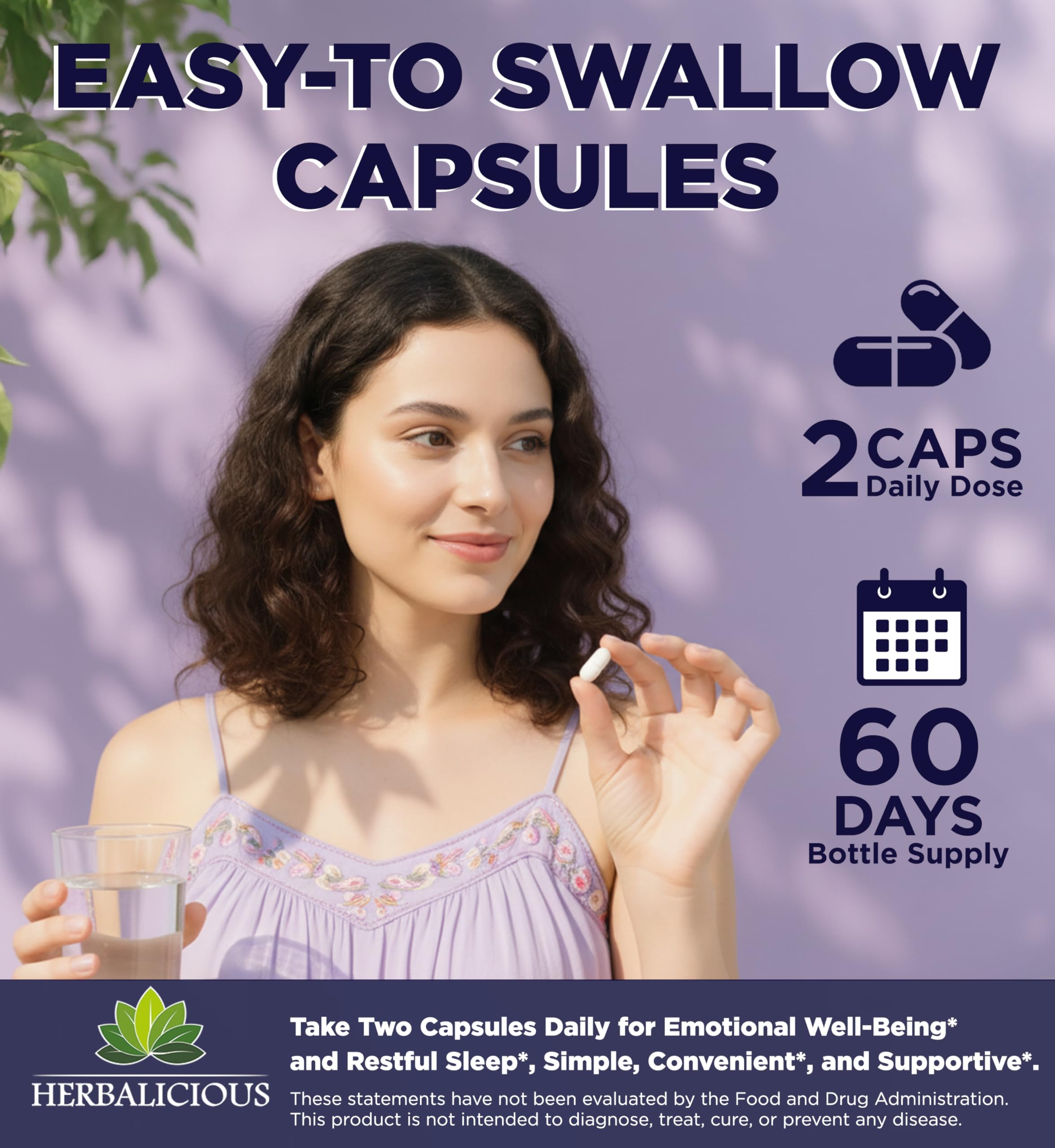 HERBALICIOUS USA-made GMP seal assuring quality and safety.