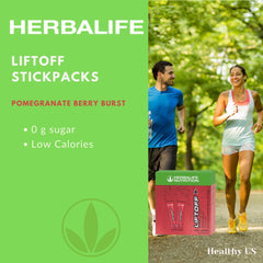 Herbalife Liftoff during study session for focus