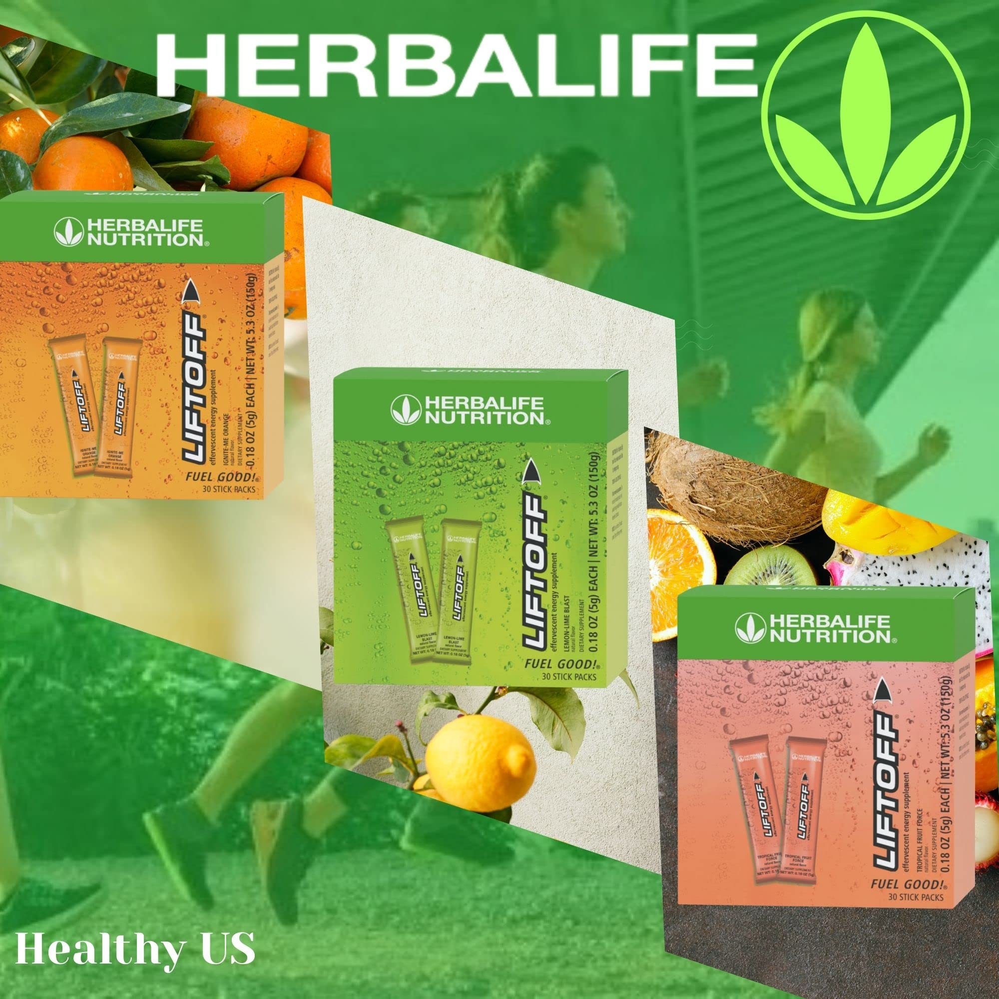 Herbalife Liftoff hero shot on desk